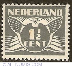 Image #1 of 1-1/2 Cent 1935 - Flying dove