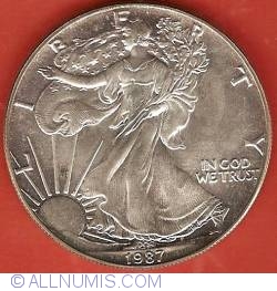 Image #2 of 1 Dollar 1987
