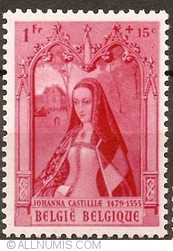 1 Franc + 15 Centimes 1941 - Joanna Queen of Castile and León