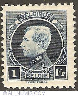 Image #1 of 1 Franc 1925 (greenblue)