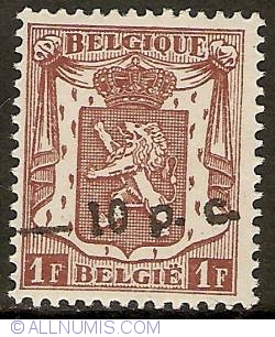 Image #1 of 1 Franc 1946 with overprint -10%