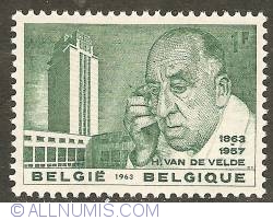 1 Franc 1963 - Henri Van de Velde