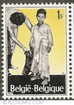 1 Franc 1967 - Refugees