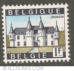 Image #1 of 1 Franc 1967 - Spontin Castle