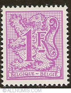 1 Franc 1977 - Heraldic Lion