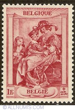 Image #1 of 1 Franc + 25 Centimes - P.P. Rubens - Helene Fourment