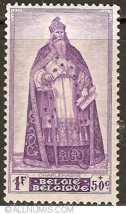 Image #1 of 1 Franc + 50 Centimes 1946 - Charlemagne