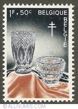 Image #1 of 1 Franc + 50 Centimes 1960 - Cristal