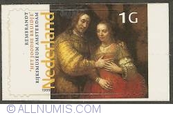 Image #1 of 1 Gulden 1999 - Dutch Art - Rembrandt van Rijn - The Jewish Bride
