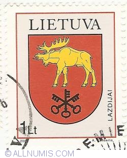 Image #1 of 1 Litas 2001 - Lazdijai