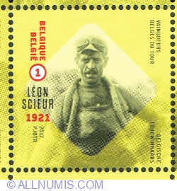 Image #1 of "1" 2017 - Léon Scieur - Winner Tour de France 1921