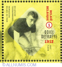 "1" 2017 - Odiel Defraeye - Winner Tour de France 1912