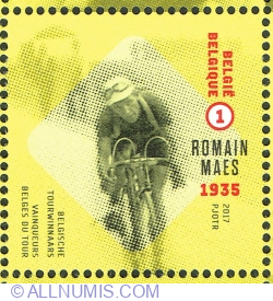 Image #1 of "1" 2017 - Romain Maes - Winner Tour de France 1935