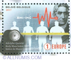 Image #1 of 1 Europe 2017 - Adolphe Quetelet: Body Mass Index (BMI)