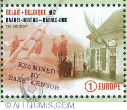 Image #1 of 1 Europe 2017 - Post Office at Baarle-Hertog - Censorship