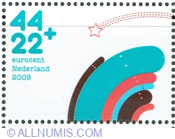 Image #1 of 44 + 22 Euro cent 2009 -  Children Stamps