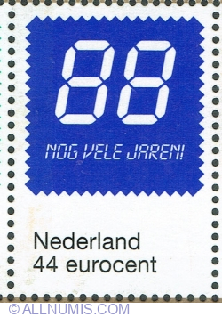 Image #1 of 44 Euro cent 2009 - "Nog Vele Jaren!" (More years!)