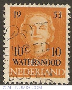 10 + 10 Cent 1953 - North Sea Flood
