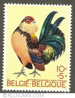 10 + 5 Francs 1969 - Belgian Bearded d'Anvers