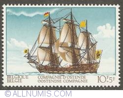 Image #1 of 10 + 5 Francs 1973 - Ostend Company