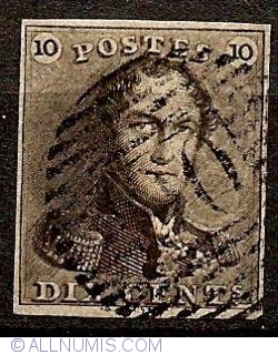 10 Centimes 1849 - King Leopold I