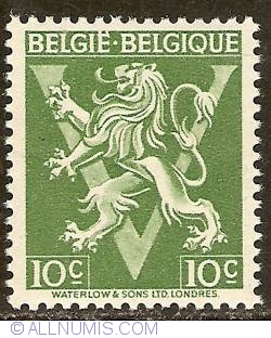 Image #1 of 10 Centimes 1944 - BELGIE-BELGIQUE