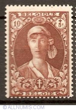 Image #1 of 10+5 Centimes 1931 - Queen Elisabeth