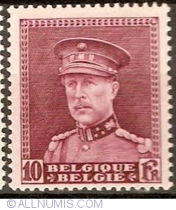 Image #1 of 10 Francs 1931 - King Albert I in uniform