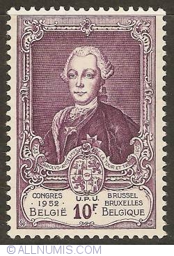 Image #1 of 10 Francs 1952 - Karl Anselm of Thurn and Taxis