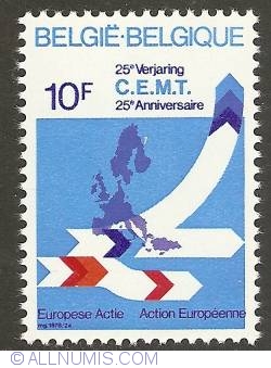 10 Francs 1978 - 25th Anniversary of C.E.M.T.