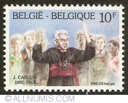 10 Francs 1982 - Joseph Cardinal Cardijn