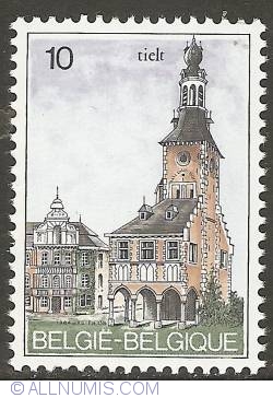 Image #1 of 10 Francs 1984 - Tielt - City Hall and Belfry