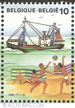 Image #1 of 10 Francs 1988 - Fishing Boat