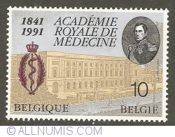 10 Francs 1991 - 150th Anniversary of the Royal Academy of Madecine of Belgium