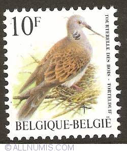 Image #1 of 10 Francs 1998 - European Turtle Dove