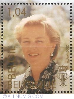 Image #1 of 1,04 Euro 2007 - 70th Anniversary of Queen Paola