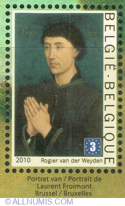 3 Europe 2010 - Rogier Van der Weyden - Portrait of Laurent Froimont