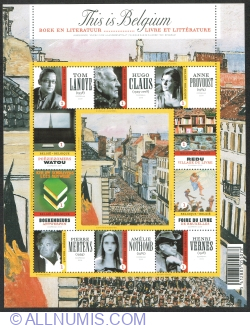 Image #1 of 10 x "1" 2009 - This is Belgium - Belgian literature