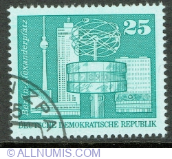 Image #1 of 25 Pfennig 1973 - Alexanderplatz, Berlin