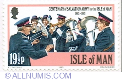 19 1/2 Pence 1983 - Salvation Army Band