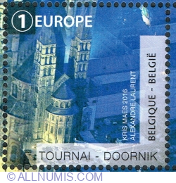 1 Europe 2016 - Our Lady of Tournai Cathedral (1338), Tournai