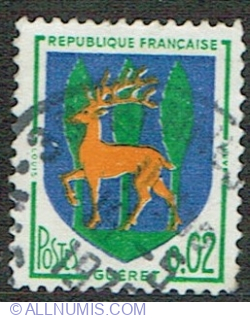 Image #1 of 0.02 Franc 1964 - Guéret