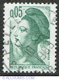 0.05 Franc 1982 - Liberté de Gandon