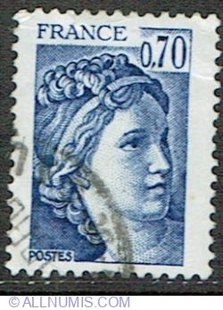 Image #1 of 0.70 Franc 1979 - Sabine