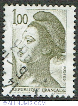 1 Franc 1982 - Liberté de Gandon