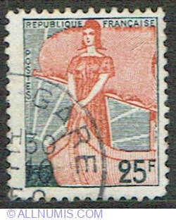 25 Francs 1959