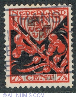 Image #1 of 7 1/2 + 3 1/2 Cent 1927 - Limburg province coat of arms