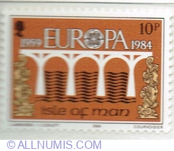 10 Pence 1984 - Bridge (Europa 1959-1984)