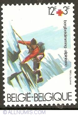 Image #1 of 12 + 3 Francs 1983 - Red Cross - Alpinism