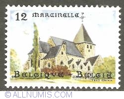 Image #1 of 12 Francs 1985 - Marcinelle - Church St. Martin